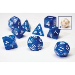 Sirius Dice: Pearl Blue Acrylic